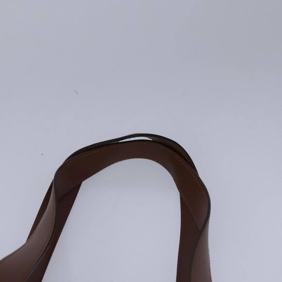 BURBERRY Nova Check Tote Bag PVC Leather Beige Auth 101908 - Picture 8 of 16